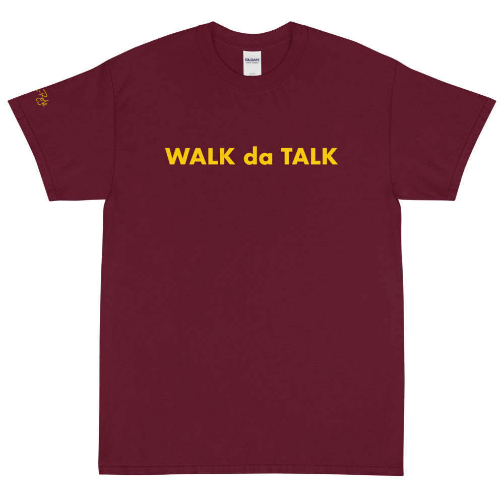 Walk da Talk - yellow logo